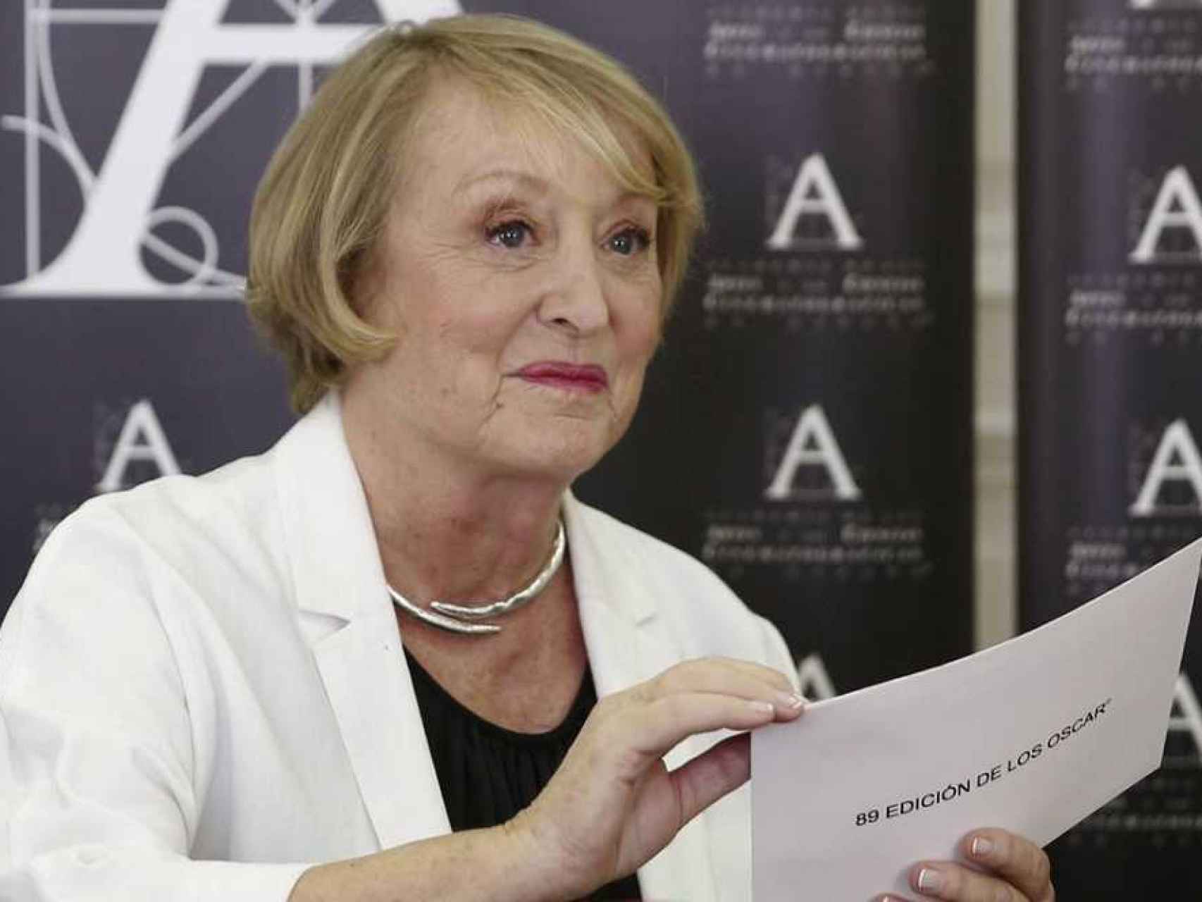 Yvonne Blake ha presentado la única candidatura para presidir la Academia de Cine.