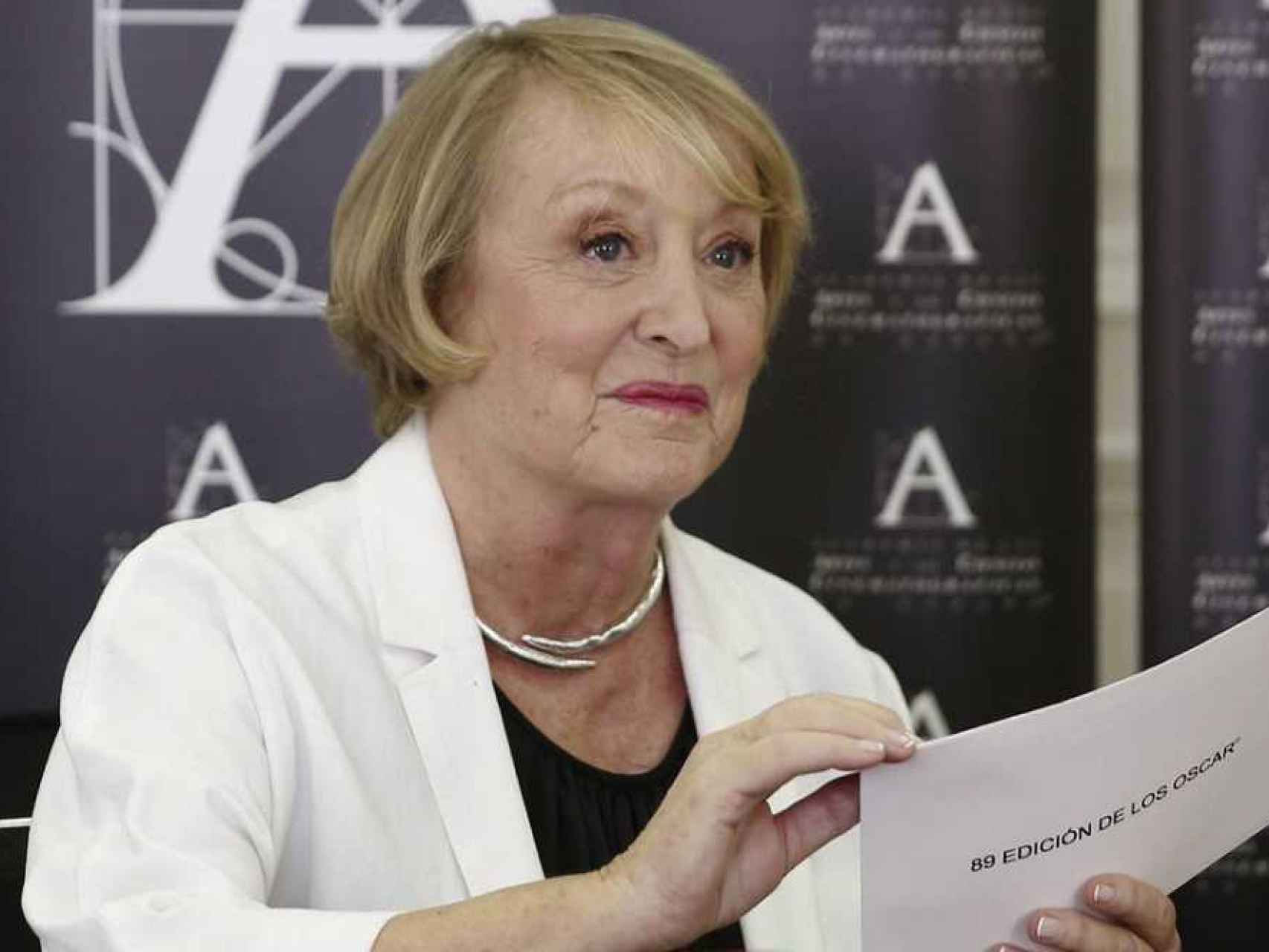 Yvonne Blake ha presentado la única candidatura para presidir la Academia de Cine.
