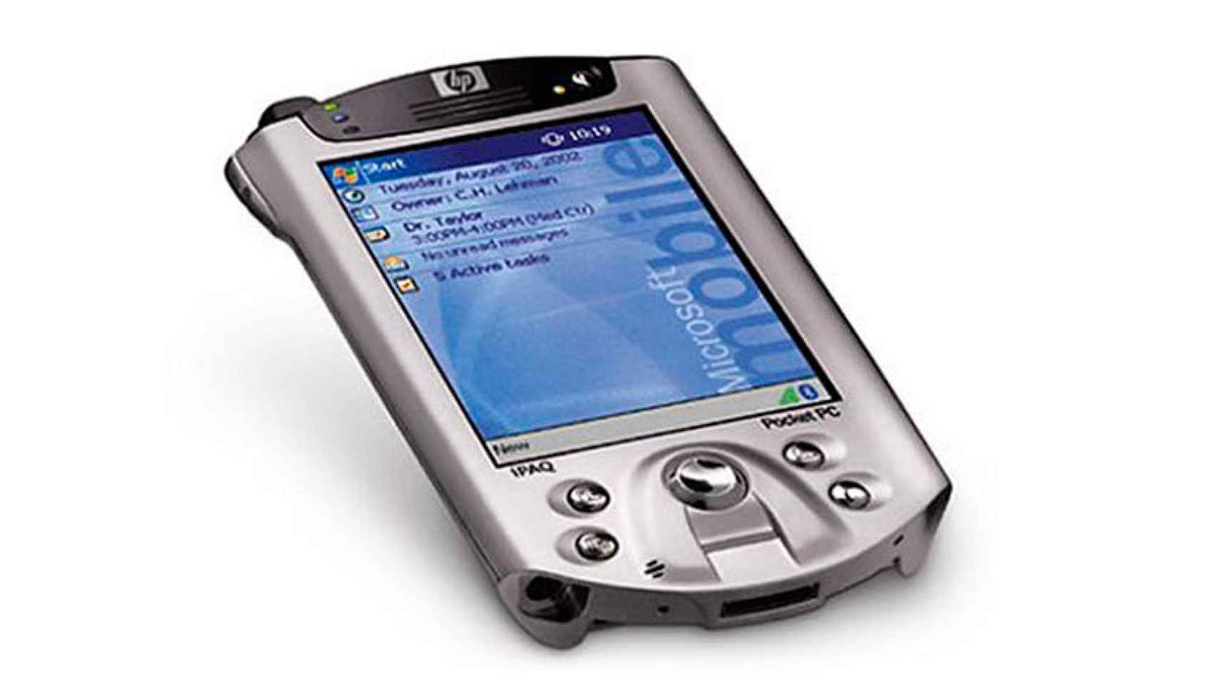 Ni Motorola ni iPhone: el primer móvil con lector de huellas fue un HP de 2002
