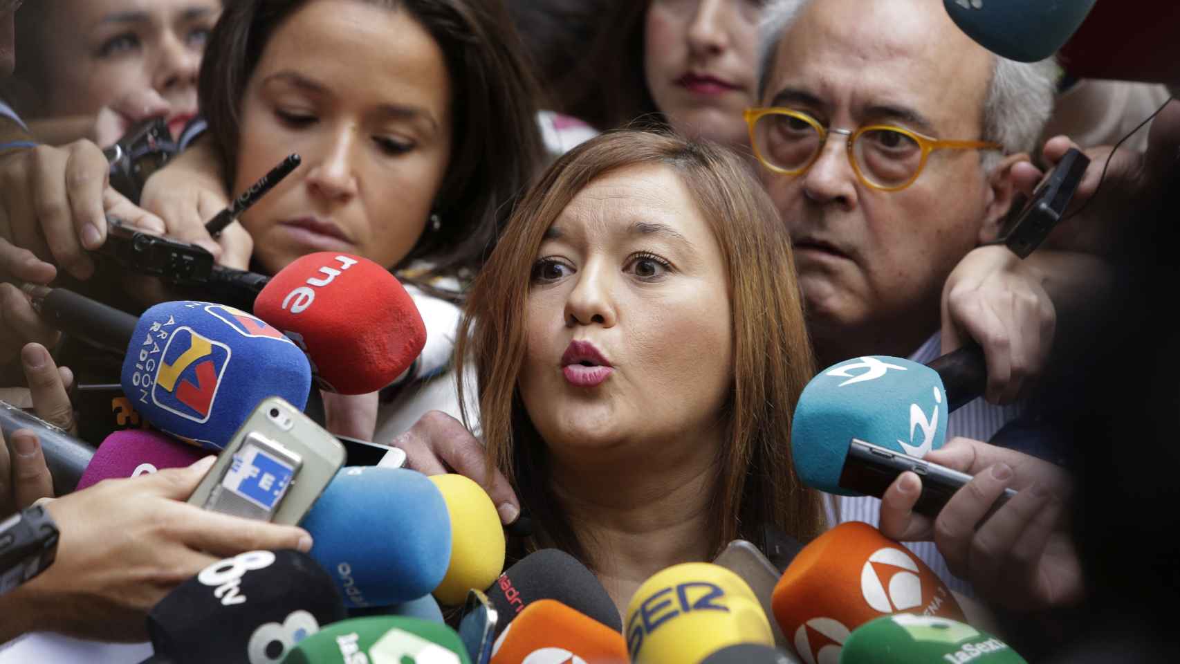 Verónica Pérez, presidenta del Comité Federal, este jueves en Ferraz.