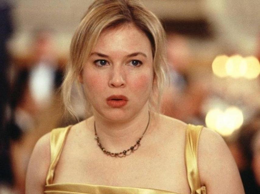 Renee Zellweger en su papel de la soltera treintañera Bridget Jones.