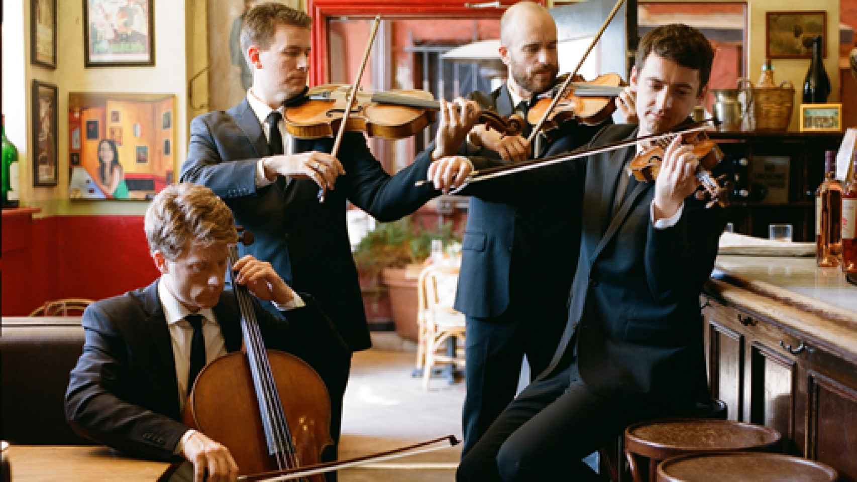 Image: El Cuarteto Calder, de estreno con Eötvös