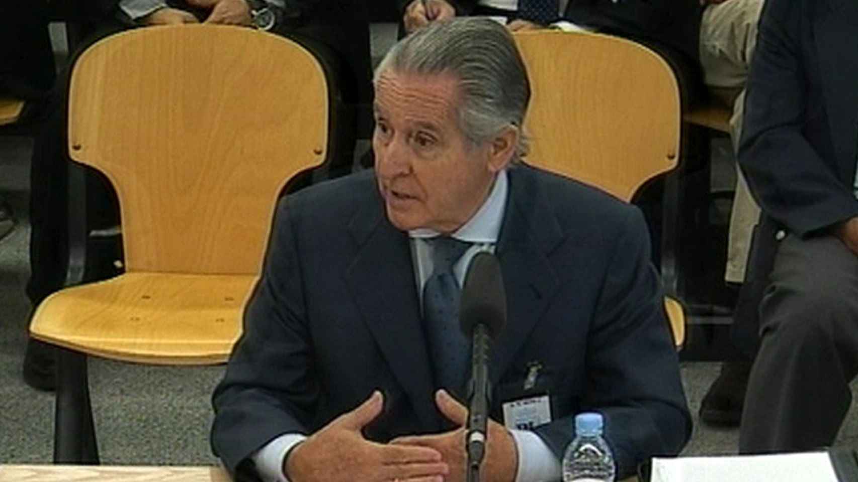 Miguel Blesa durante su declaración en la Audiencia Nacional