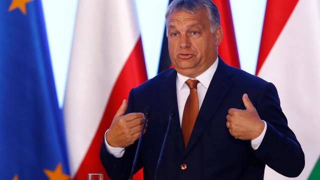 El primer ministro de Hungría, Viktor Orbán.