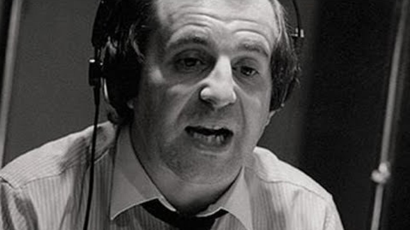 El periodista José María García.