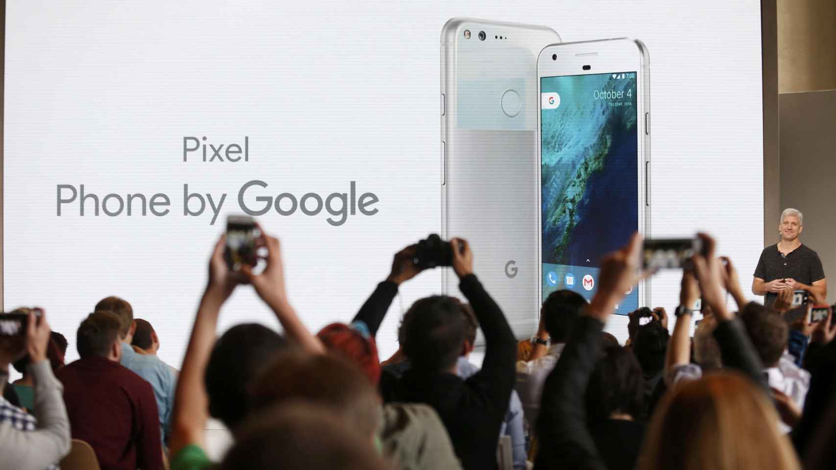 El nuevo teléfono de Google, Pixel.