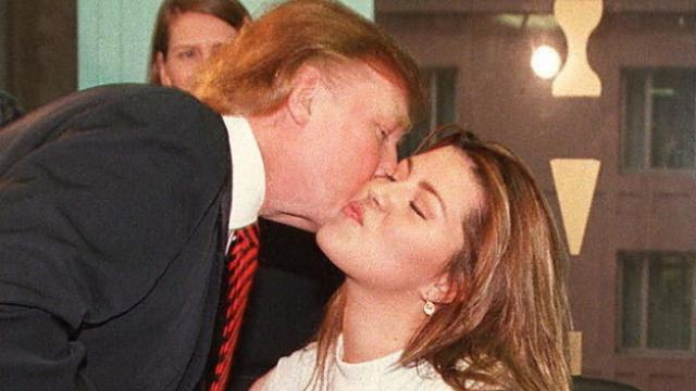 Trump y la ex Miss Universo Alicia Machado