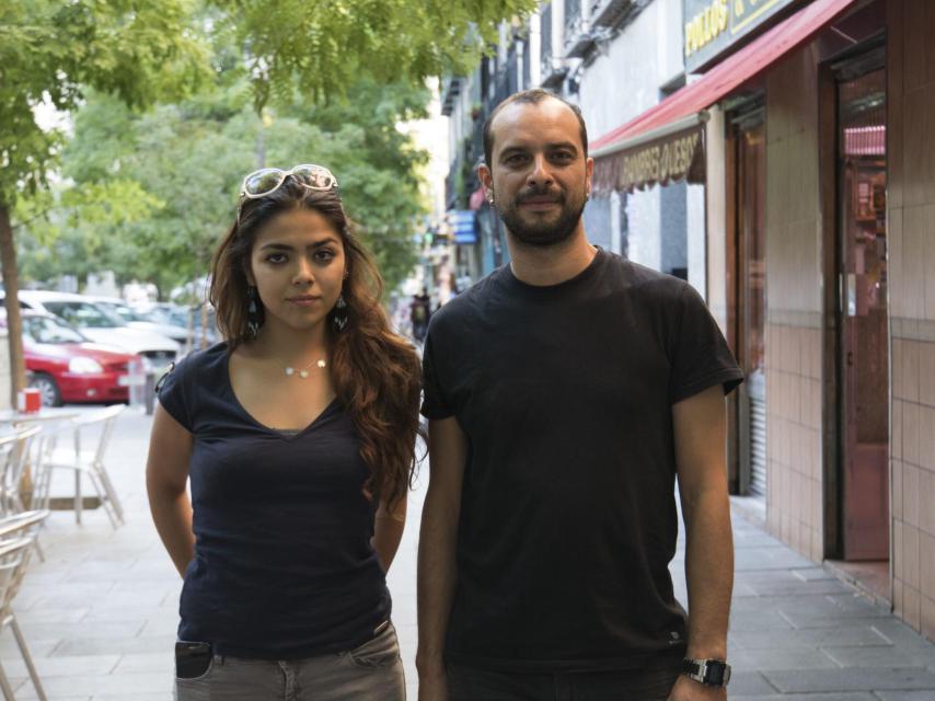 Lina Larrea y Nino Gaviria viven en Madrid desde hace años