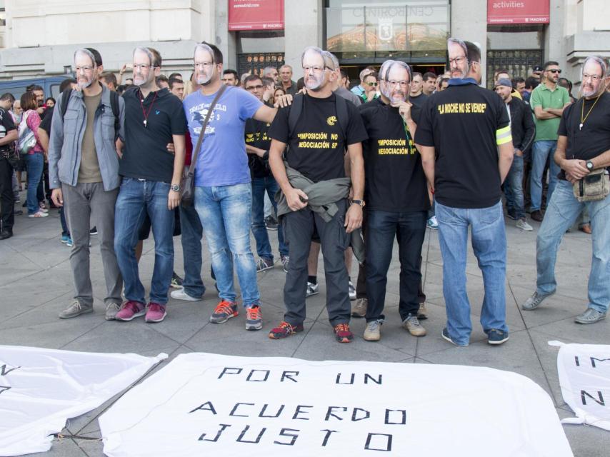 Los agentes acusan a Carmena de atropellos y faltas de respeto