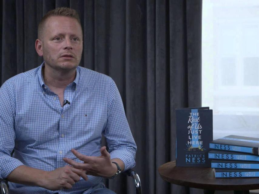 Patrick Ness, el autor de Un monstruo viene a verme.