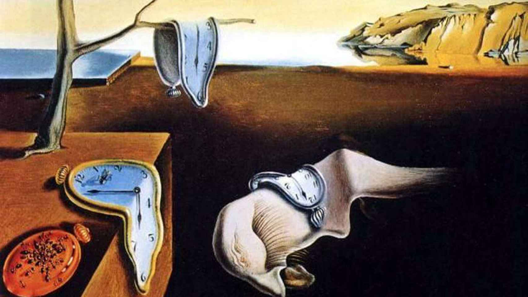 Los relojes blandos, por Salvador Dalí.