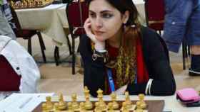 Ana Matnadze, campeona de España de ajedrez.