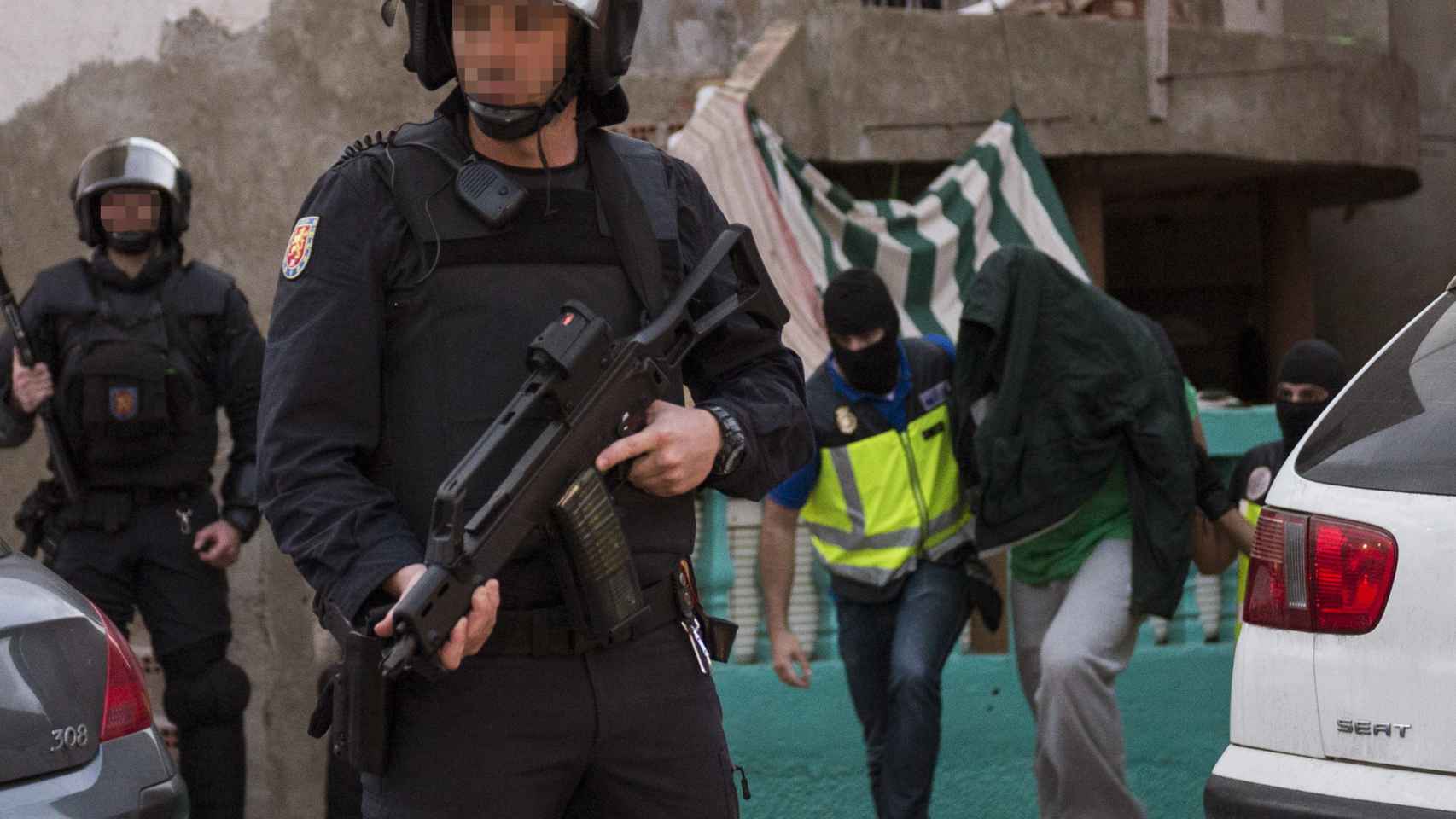 Operación policial contra una red yihadista en la Ciudad Autónoma de Melilla.