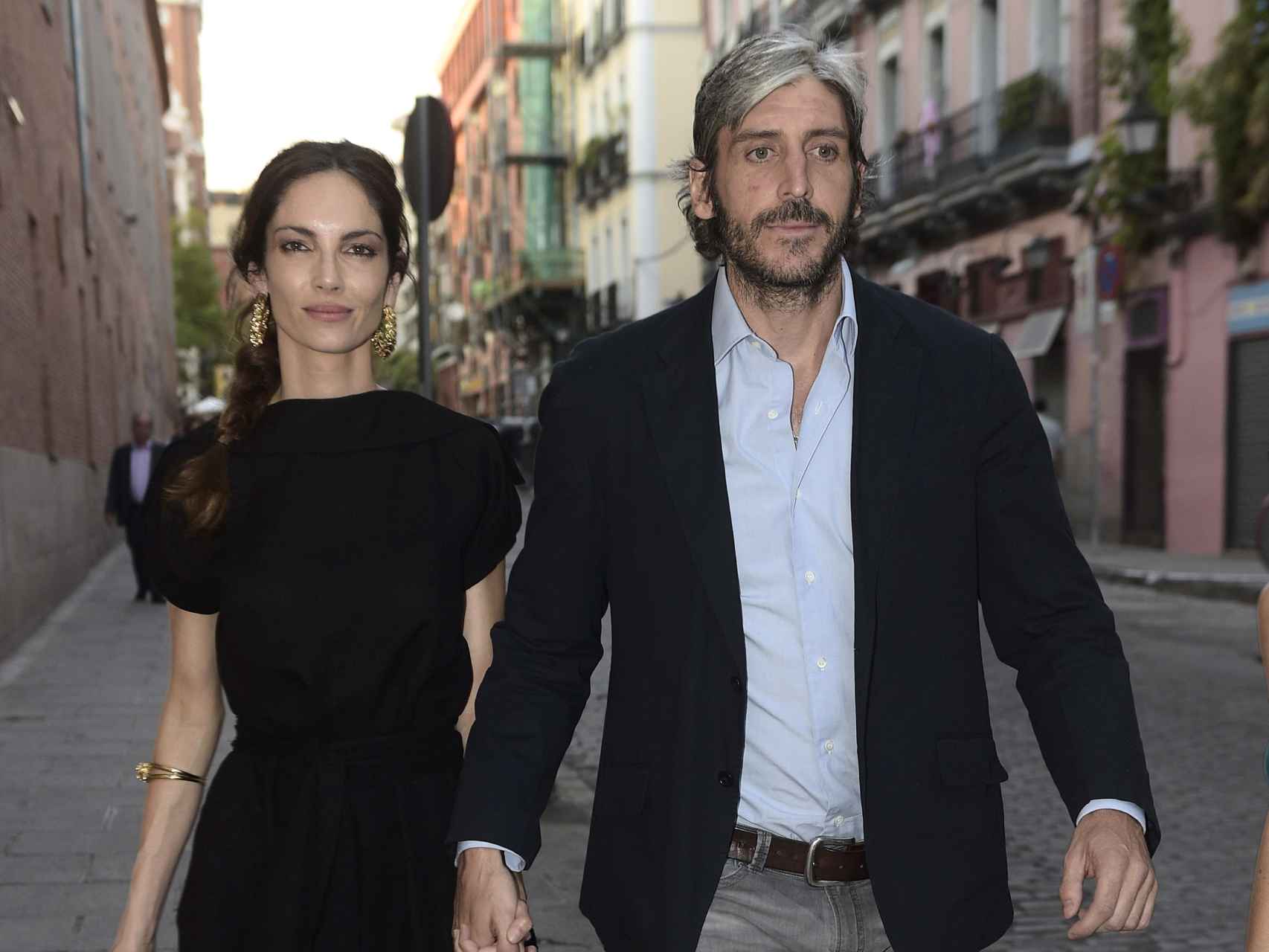Eugenia Silva y Alfonso de Borbón, en una imagen reciente.