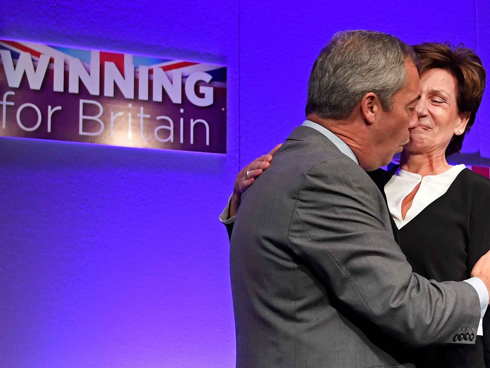 Diane James sólo resistió 18 días al frente del UKIP