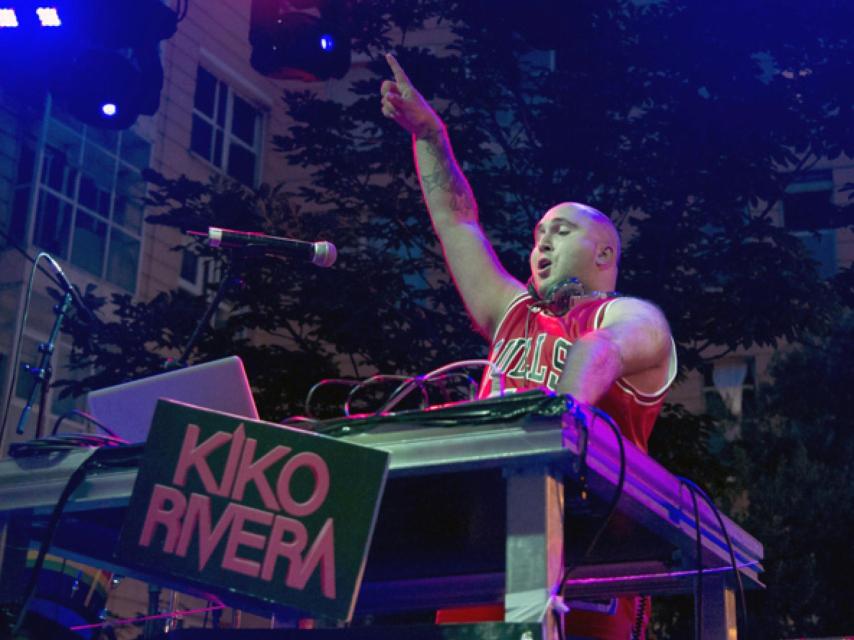 Kiko Rivera en una de sus sesiones como DJ