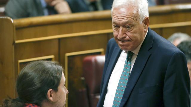 El ministro de Exteriores en funciones, José Manuel García-Margallo.