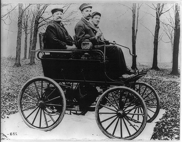 Un Oldsmobile de 1897.