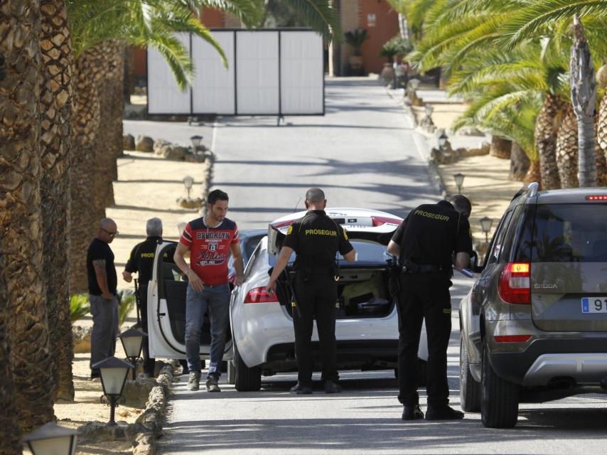 Las medidas de seguridad a la entrada eran extremas