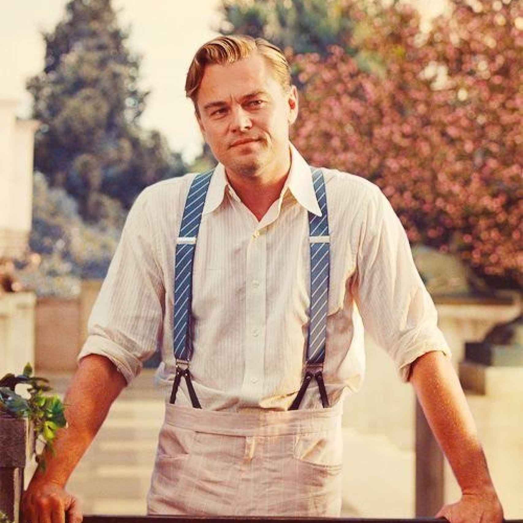 Leonardo  DiCaprio en El Gran Gatsby (2013).