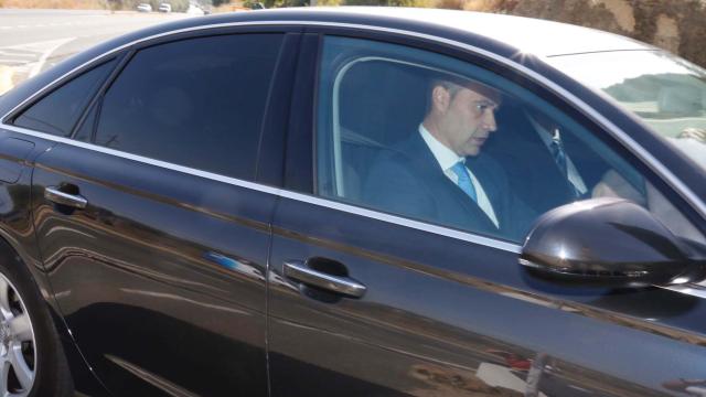 Isabel Pantoja llegando a la finca de San Lúcar La Mayor (Sevilla)