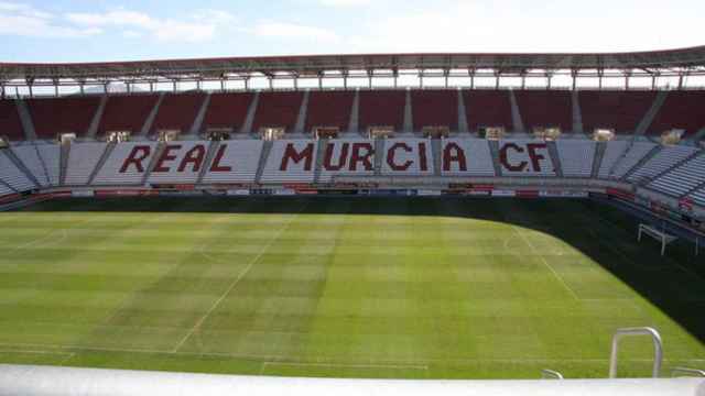El estadio Nueva Condomina, del Real Murcia FC.