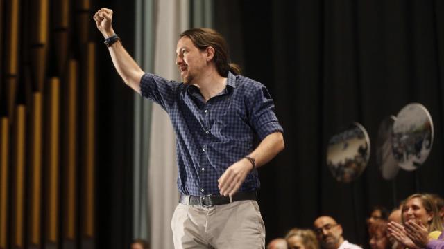 El secretario general de Podemos, Pablo Iglesias.