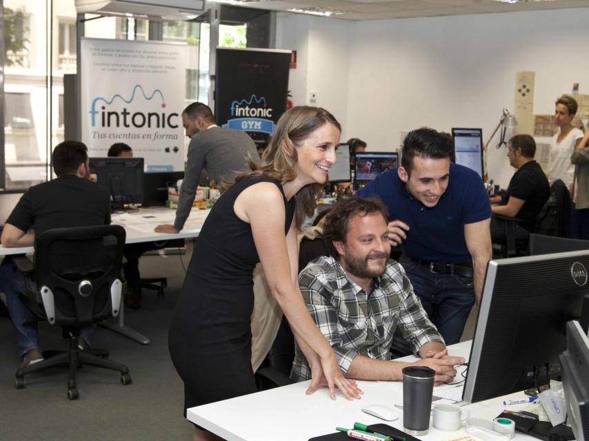 El equipo fundador de Fintonic.