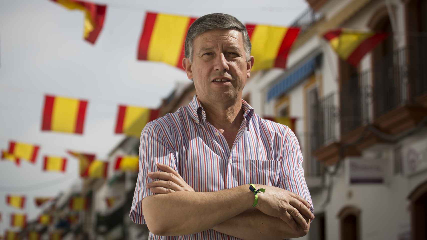 Carmelo Romero, alcalde popular de Palos de la Frontera (Huelva).