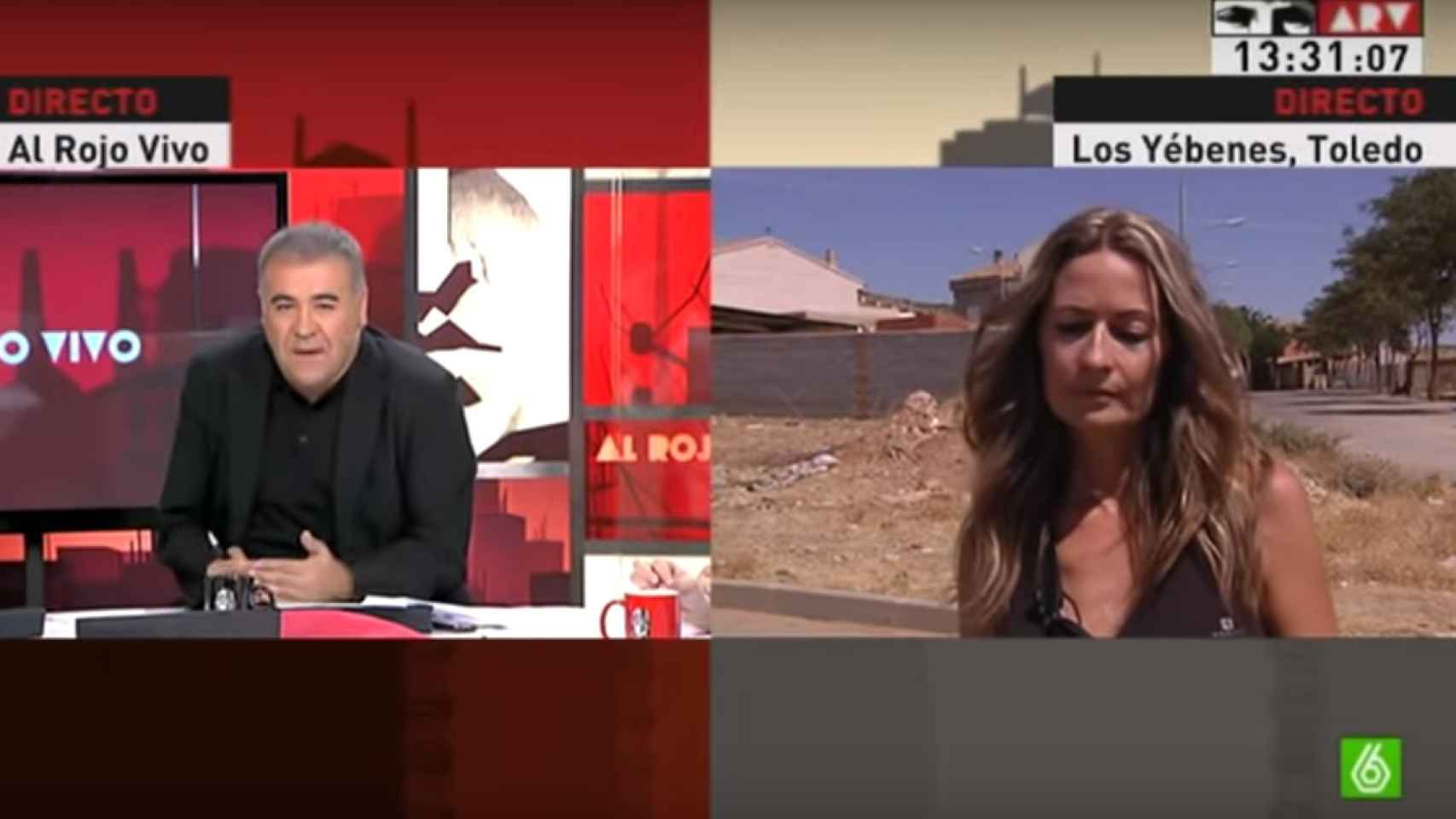 El día que Olvido Hormigos fue entrevistada por Ferreras en 'Al rojo vivo'
