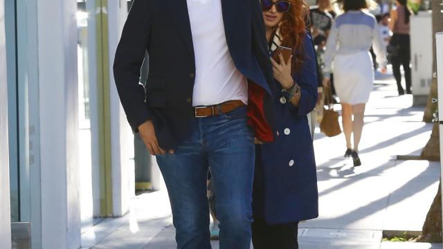 Paulina Rubio y Gerardo Bazúa, en una de las imágenes más recientes que se tienen de la pareja.