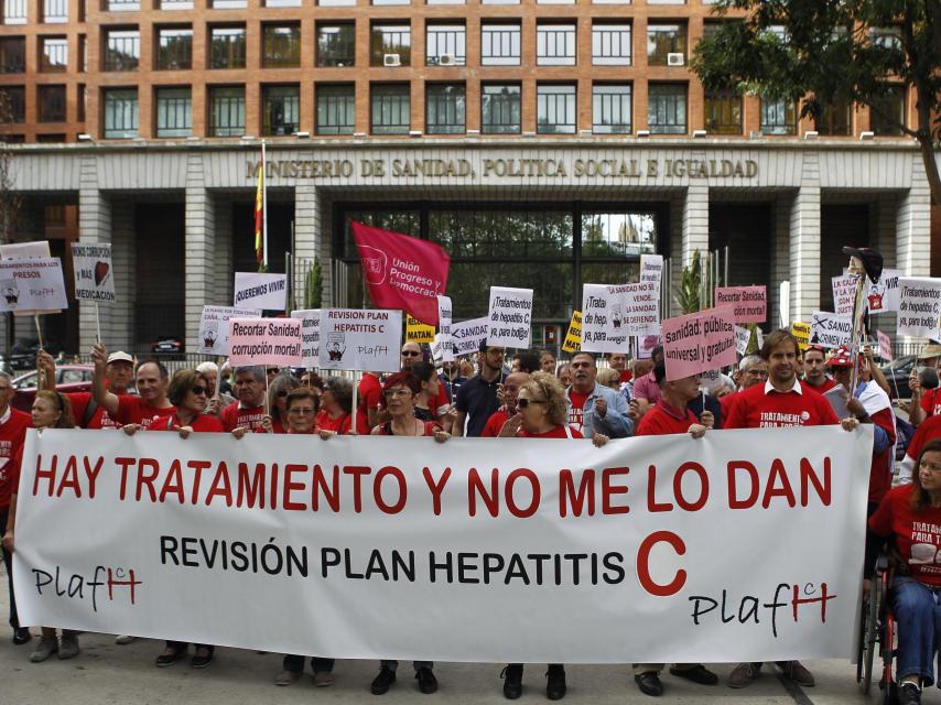 MARCHA PLATAFORMA DE AFECTADOS POR HEPATITIS