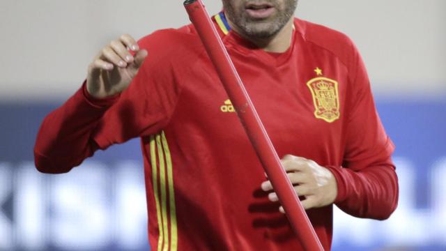 Spain training