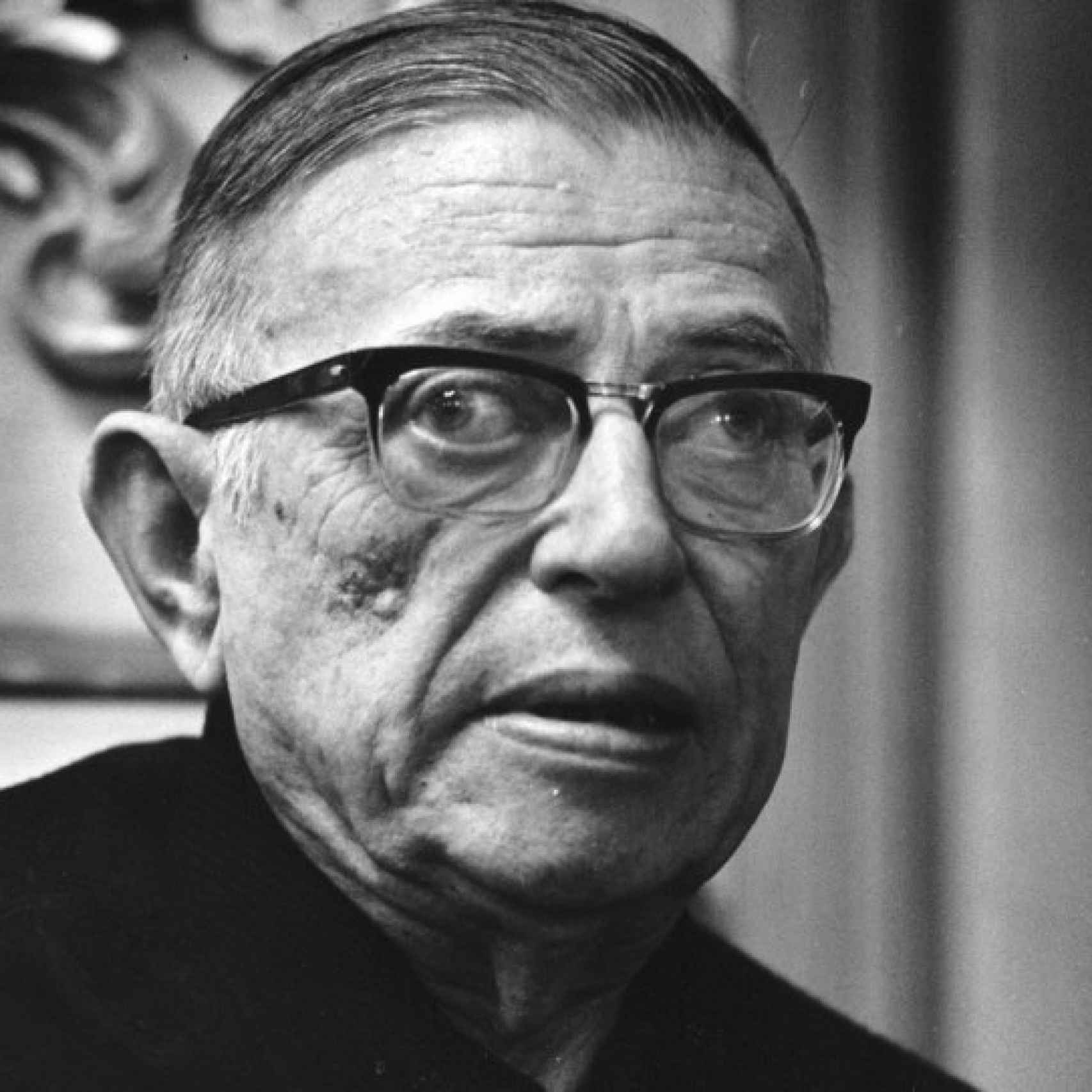 Jean-Paul Sartre rechazó el Premio Nobel en 1964.