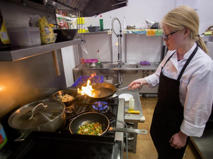 Irene Beltrán, chef del Restaurante 'No veas'.