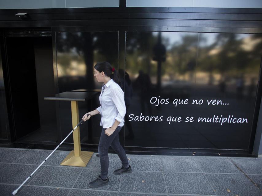 Cristina Calleja, camarera del Restaurante 'No veas'.