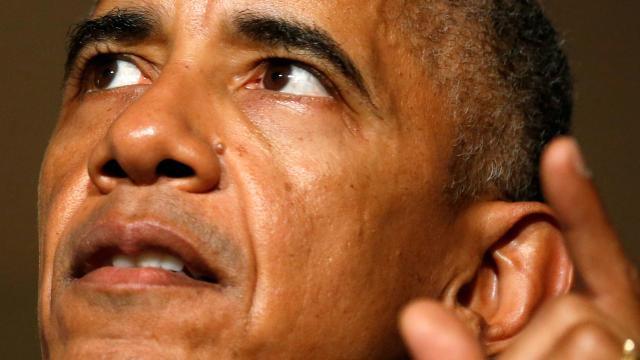 Obama delivers remarks at a senatorial campaign fundraiser event for Duckworth in Chicago