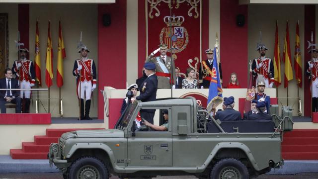 El desfile del 12 de octubre de 2016.