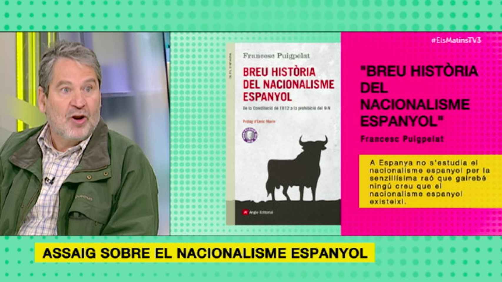 TV3 ilustra cómo combatir el nacionalismo español a 24 horas de la Hispanidad