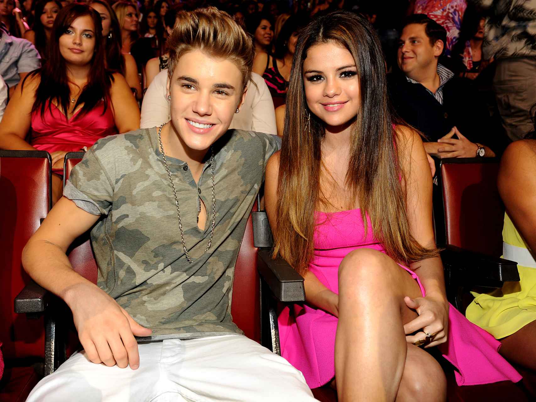 Selena y Justin, en una imagen de archivo.