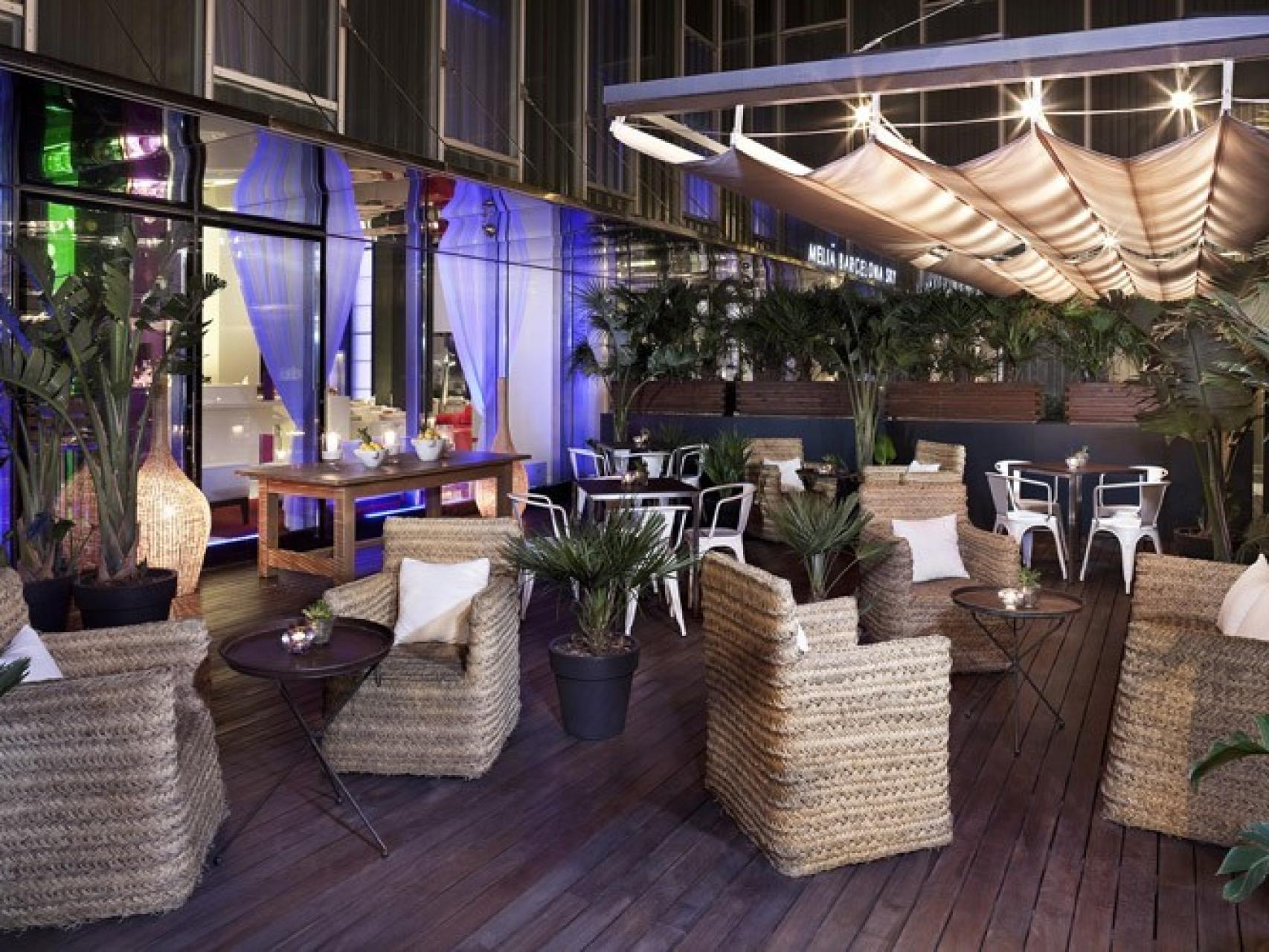 El Hotel Meliá Barcelona Sky.