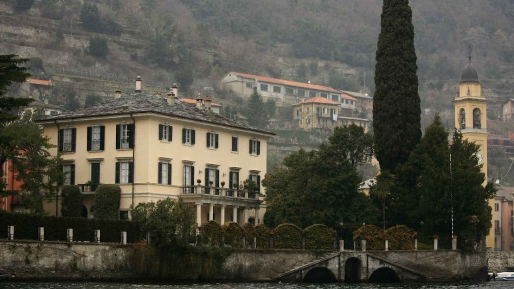 Villa Oleandra, en la localidad de Laglio.