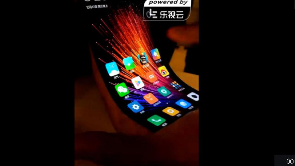 Un Xiaomi con pantalla flexible aparece filtrado en vídeo