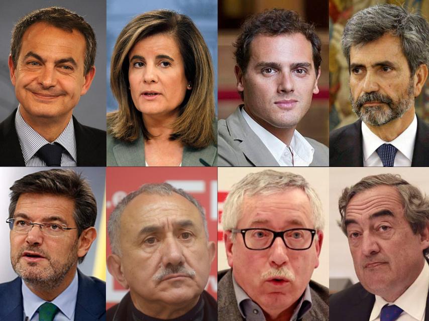 Ponentes que participarán en las jornadas de EL ESPAÑOL.