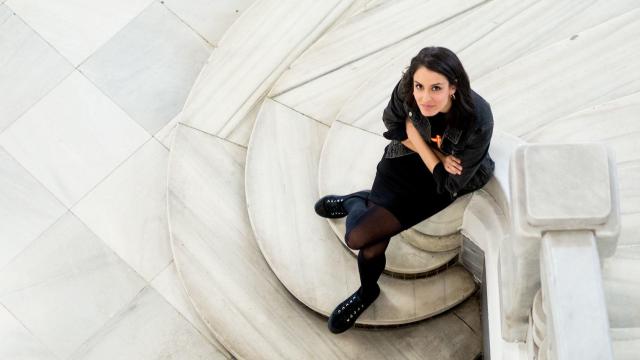 Rita Maestre, en el Ayuntamiento de Madrid.