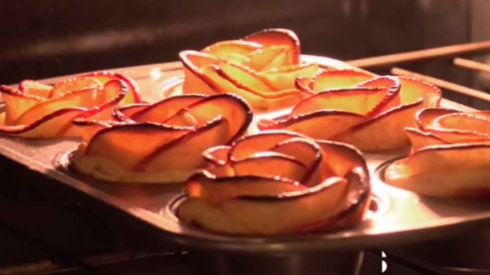 La receta Flores de manzana de Tip Hero ha sido una revolución en las redes.