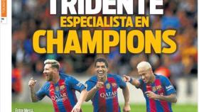 El diario Sport analiza las claves en ataque del Barcelona ante el City.