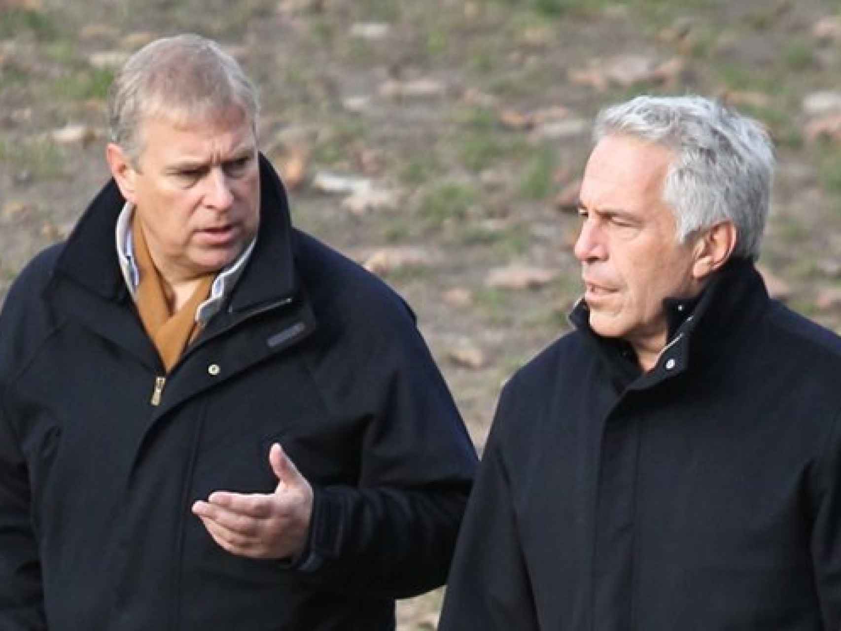 Epstein con el príncipe Andrés.