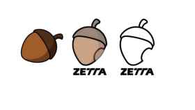 A la izquierda, el diseño en el que se 'inspiraron' los dueños de Zetta para crear su logo.