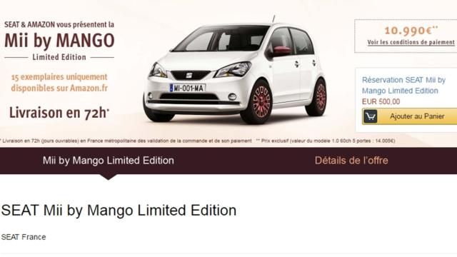 ¿Comprarías tu SEAT a través de Amazon?